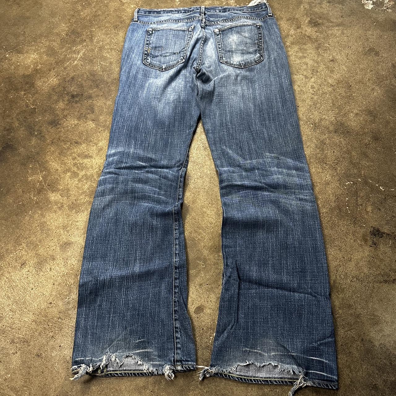 Vintage Y2k Bootcut Jeans 34 32 - Depop