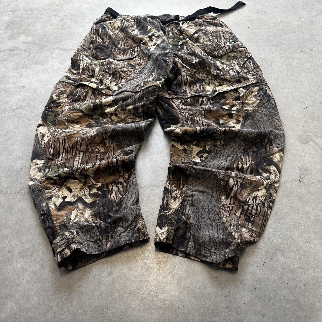 Vintage Y2k Baggy Mossy Oak Realtree Forest Camo Depop