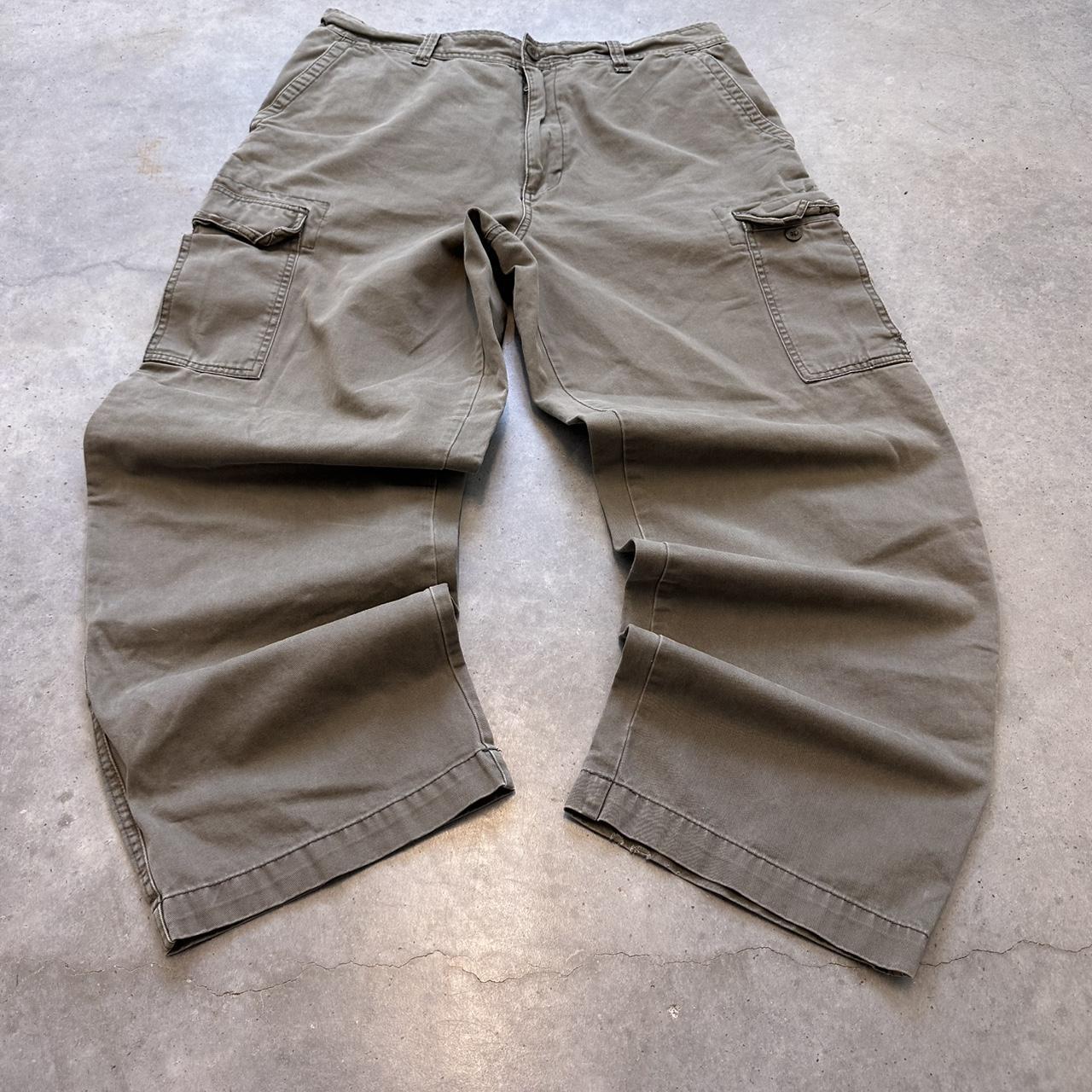 Old Navy Men's Pants - Green - 36" – Vintage Y2K Earthtone moss green old navy …