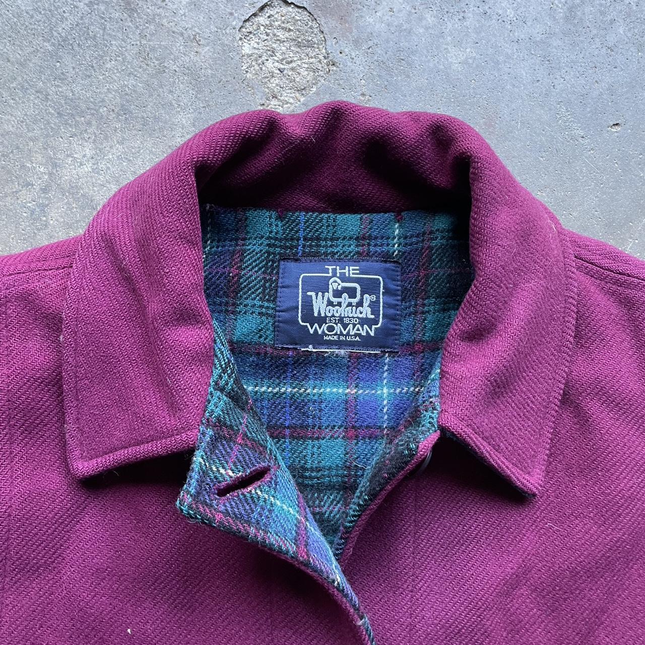 Woolrich Women's Overcoat - Burgundy/Red - XL – V… - image 2