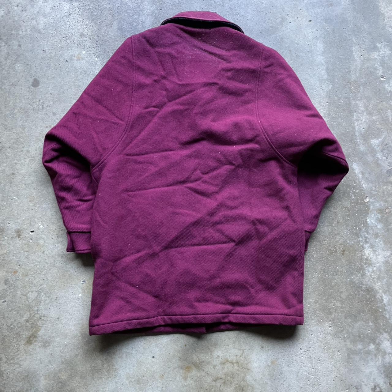 Woolrich Women's Overcoat - Burgundy/Red - XL – V… - image 3