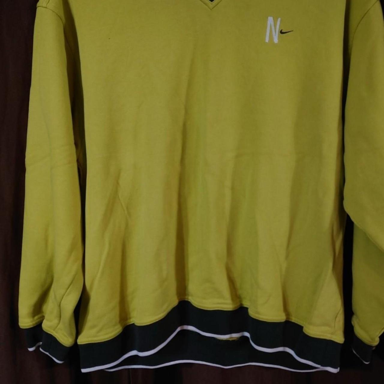 nike lime green sweatshirt