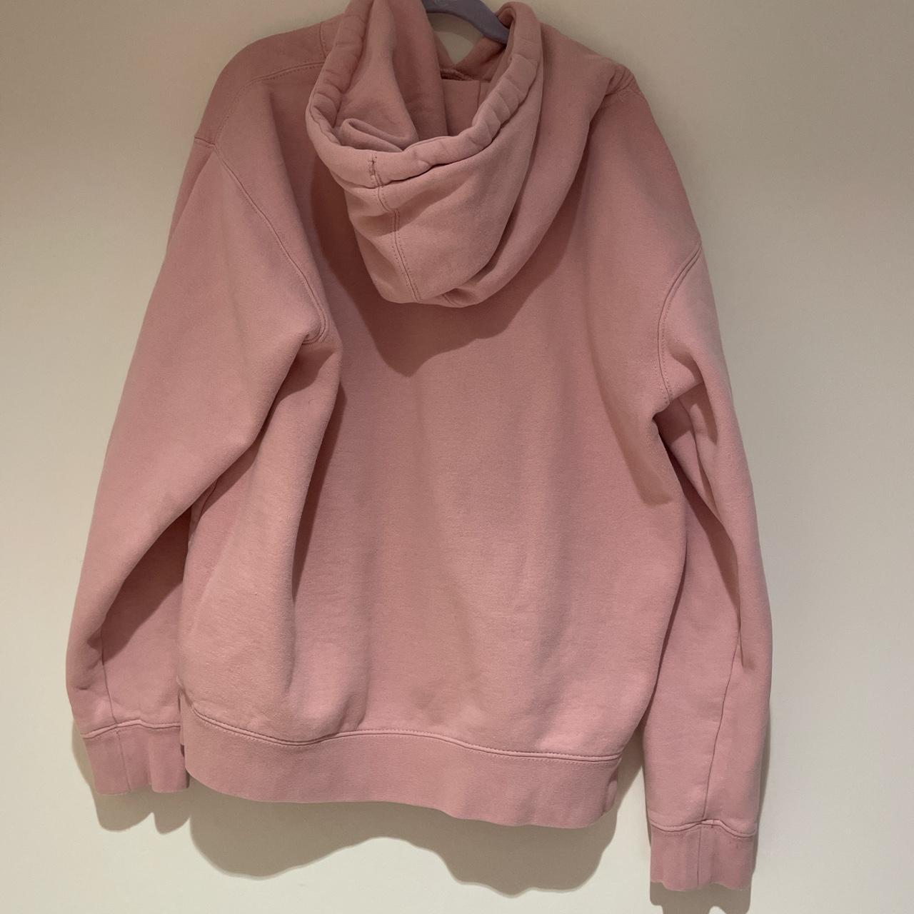 Glossier Women's Pink Hoodie | Depop