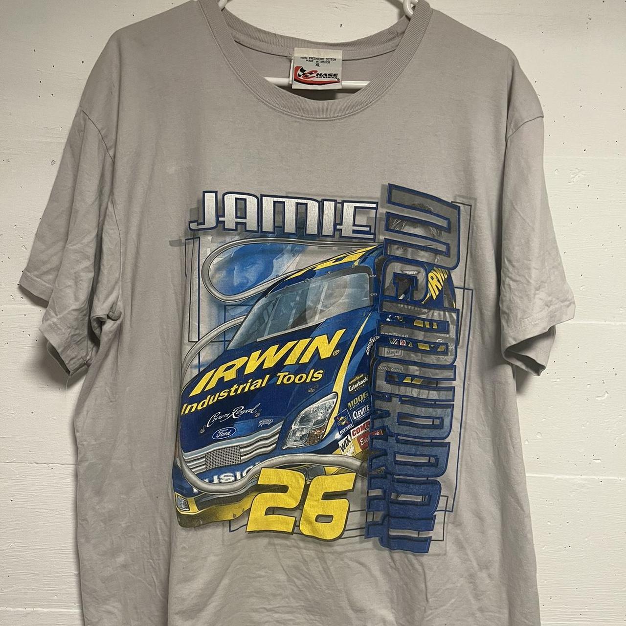 Jamie McMurray vintage chase Authentic graphic tee - Depop