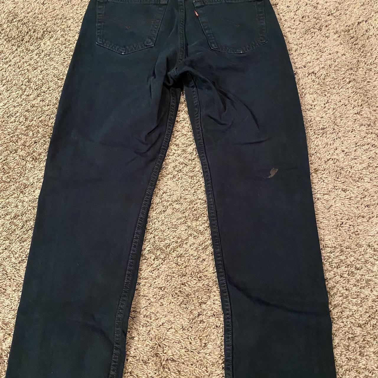 Levis 505 33x32 Small stain on the front, slightly... - Depop