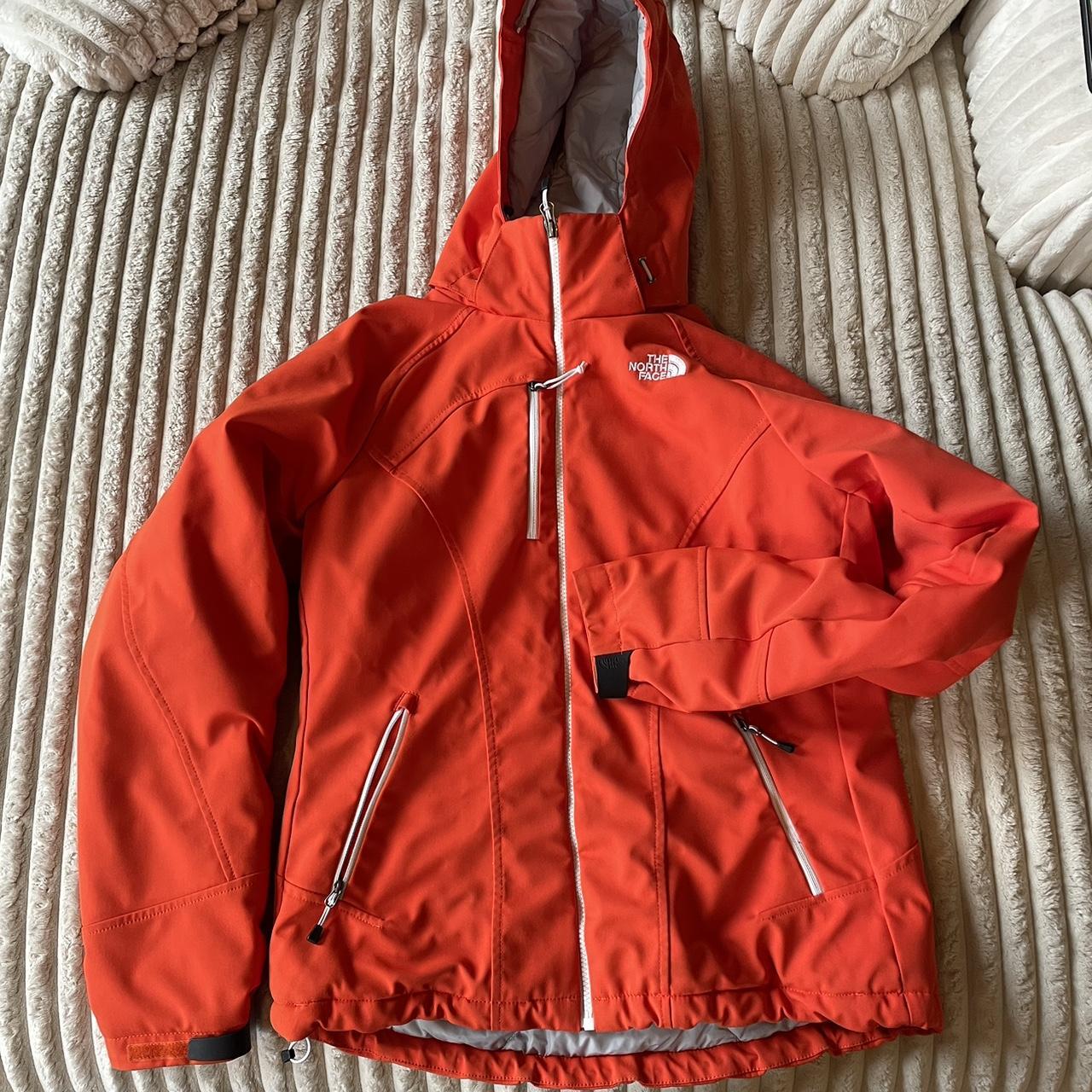 The North Face Orange White Woman’s Winter / Ski... Depop