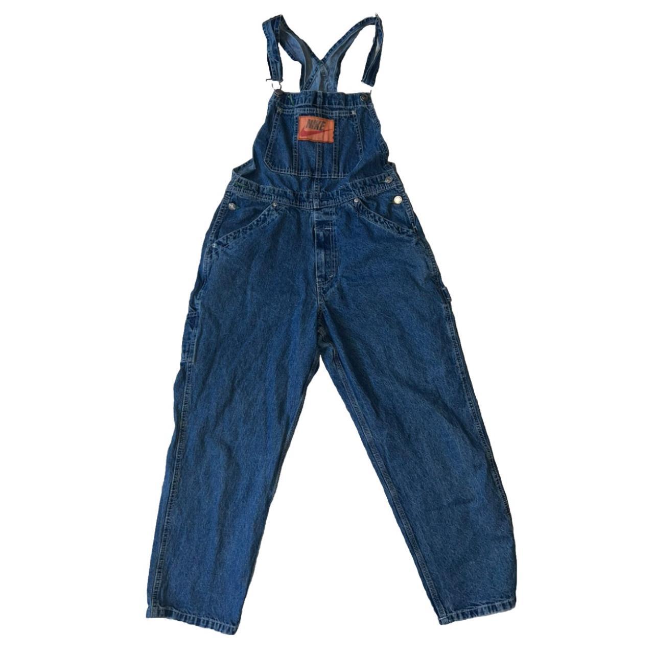 Nike denim overalls sale