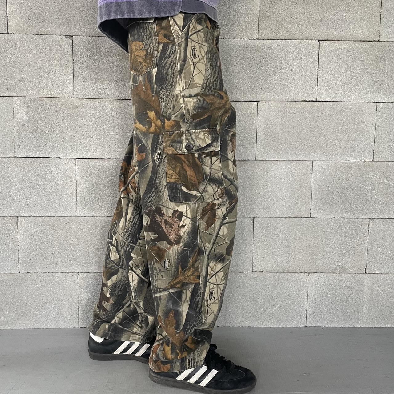 Baggy Real Tree Camo Cargo Pants by Liberty Great... - Depop