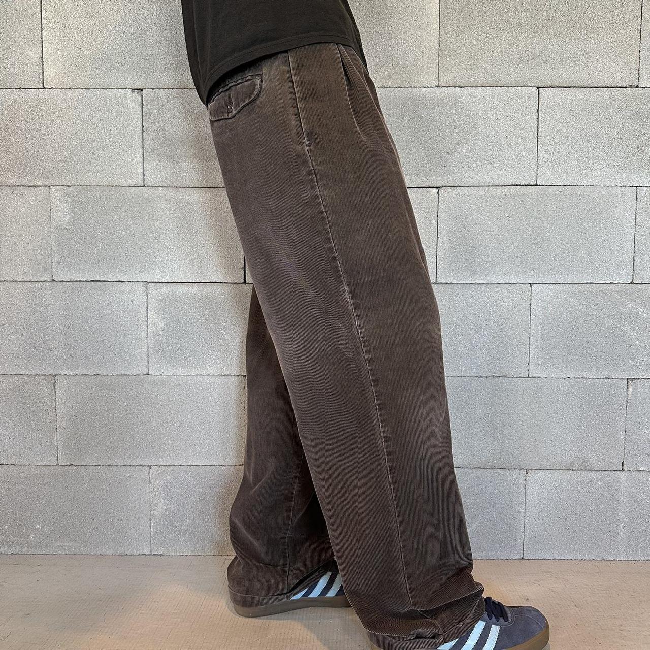 Baggy Brown Vintage Dockers Corduroy Pants Great... - Depop