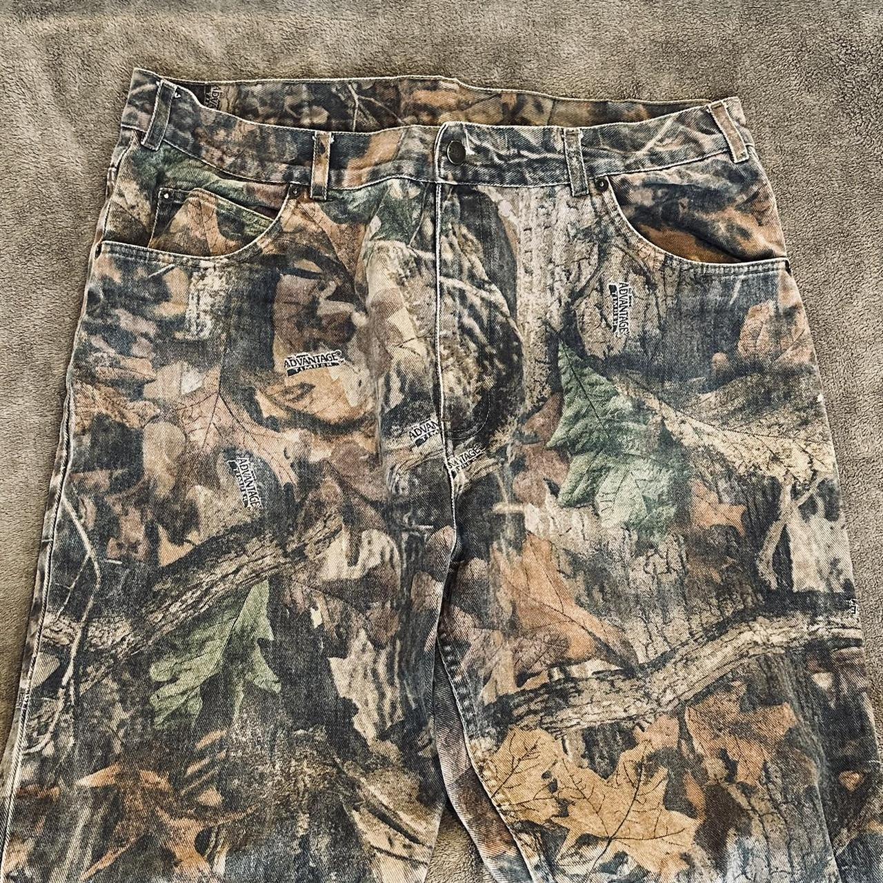 Baggy Denim Ranger Camo Pants Great Condition, worn... - Depop