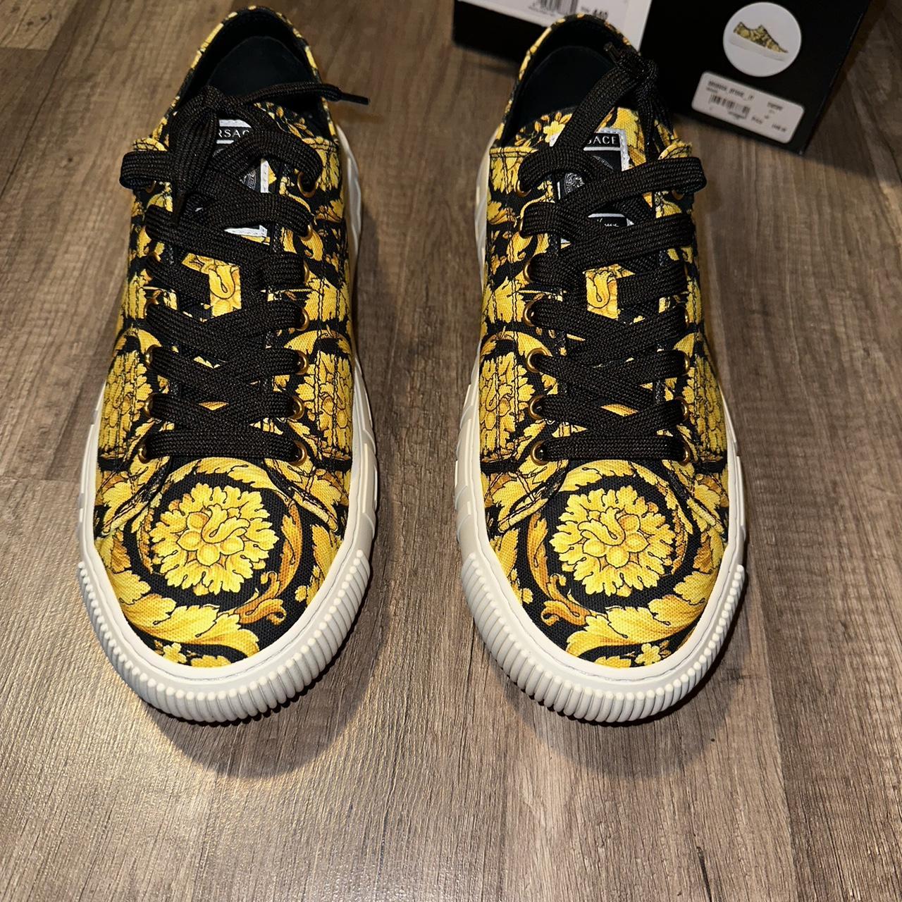 Versace Sneakers Brand new, only tried on shoes, | Depop