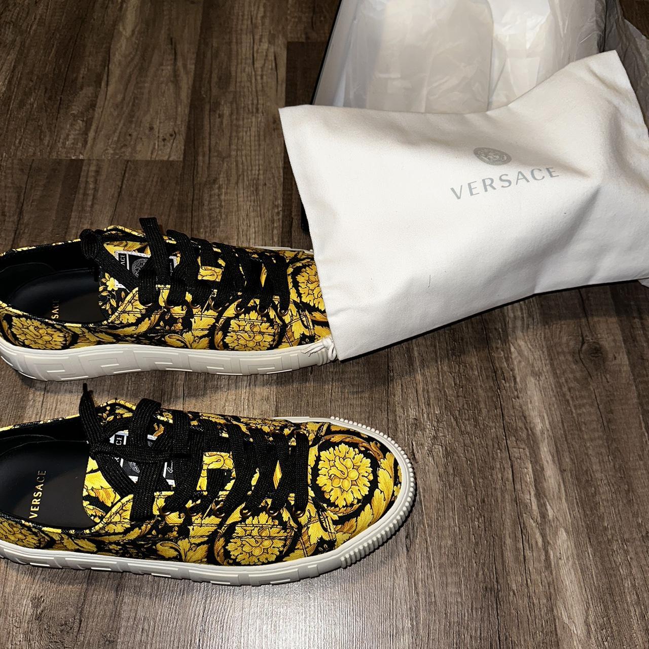 Versace Sneakers Brand new, only tried on shoes, | Depop