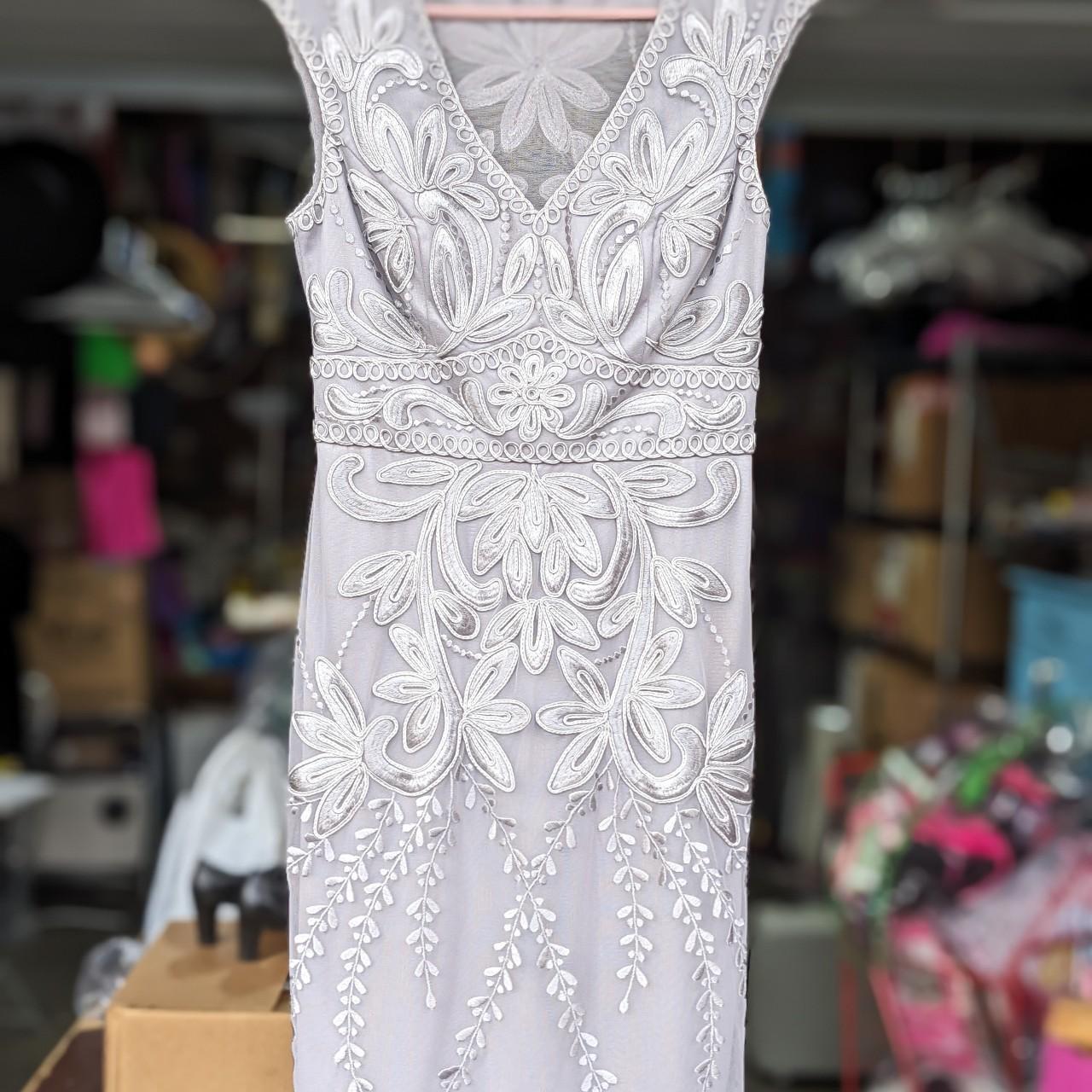 Sue Wong Embroidered Dress