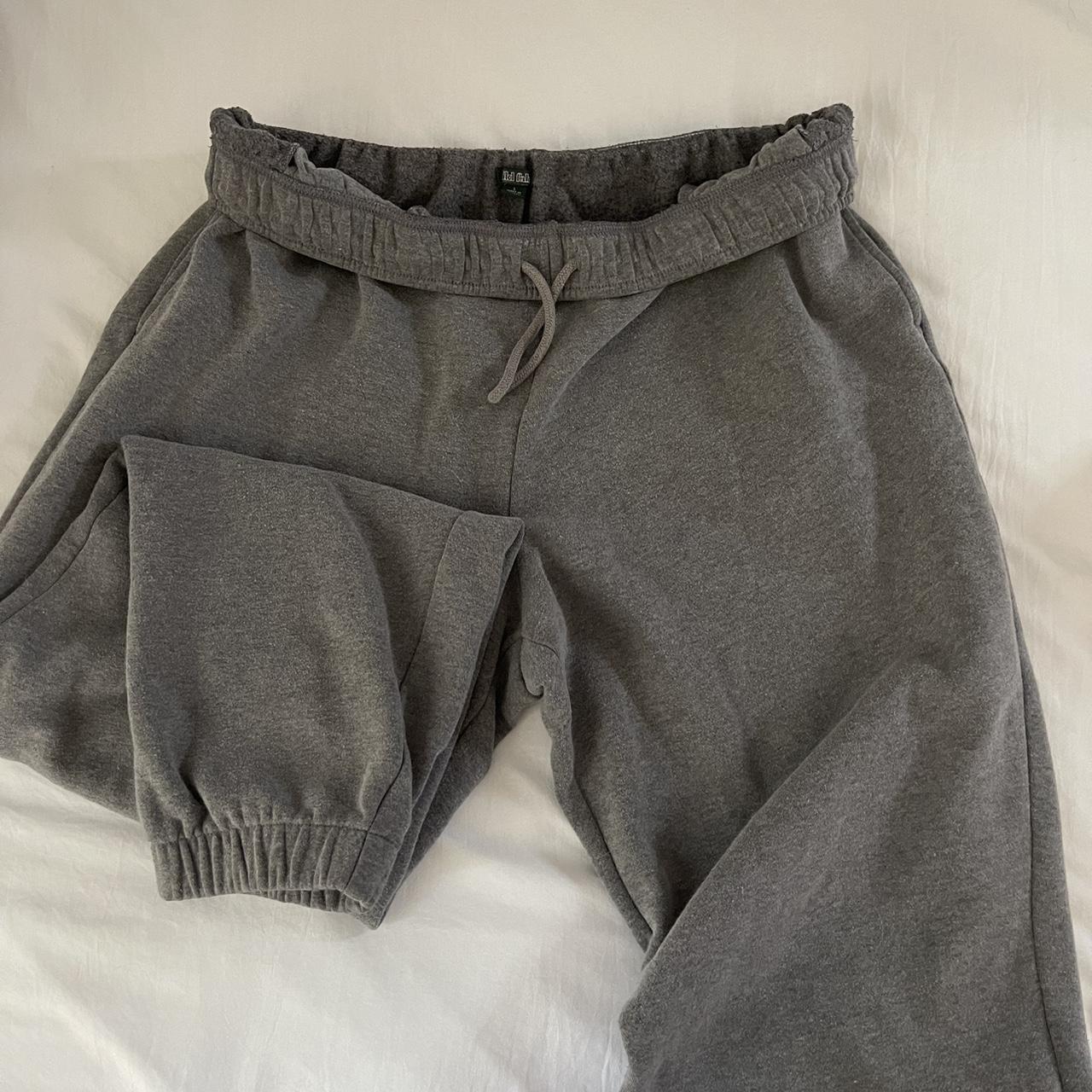 Target sweatpants, very low rise & baggy on me. Cute... - Depop