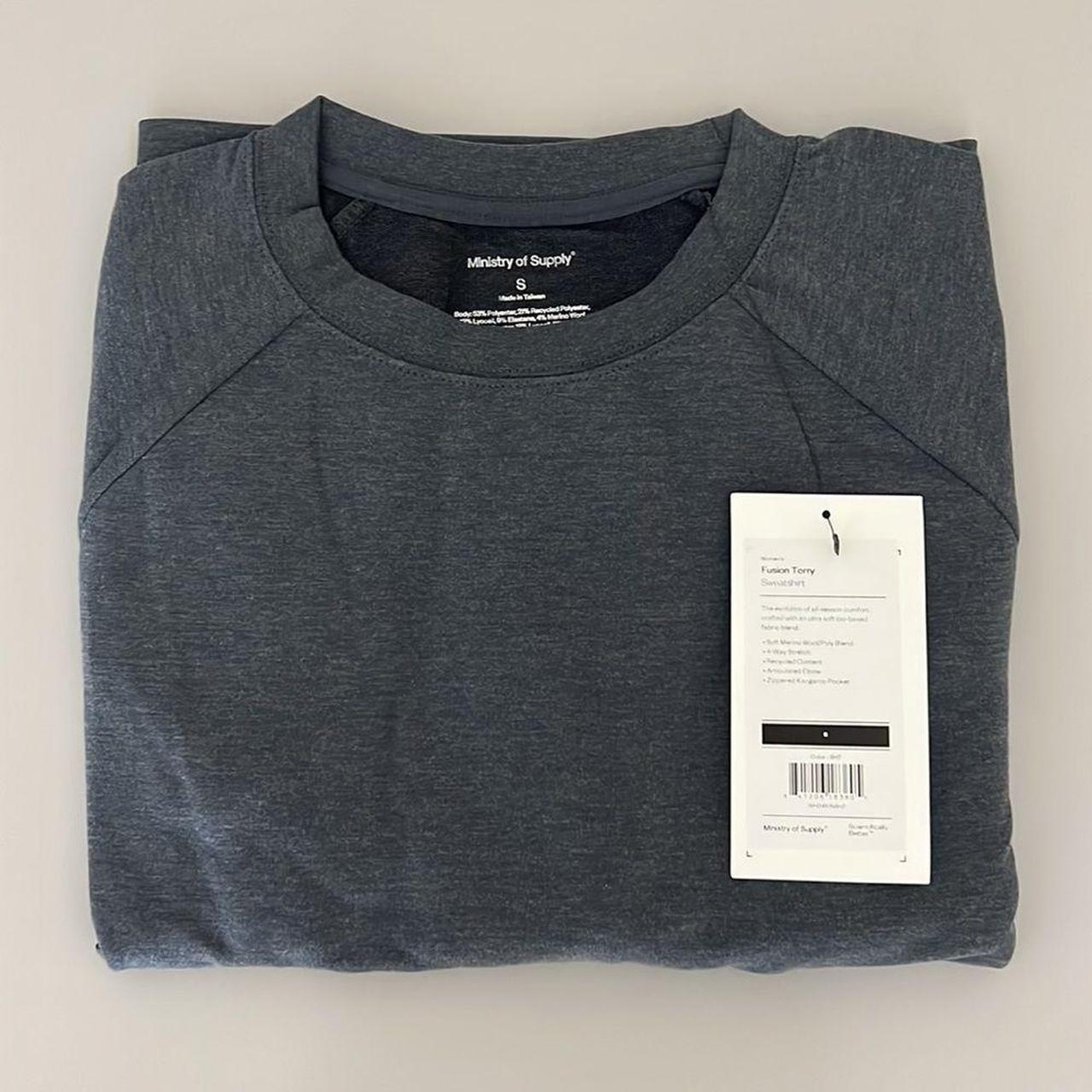 NWT Ministry of Supply Fusion Terry Sweatshirt Size