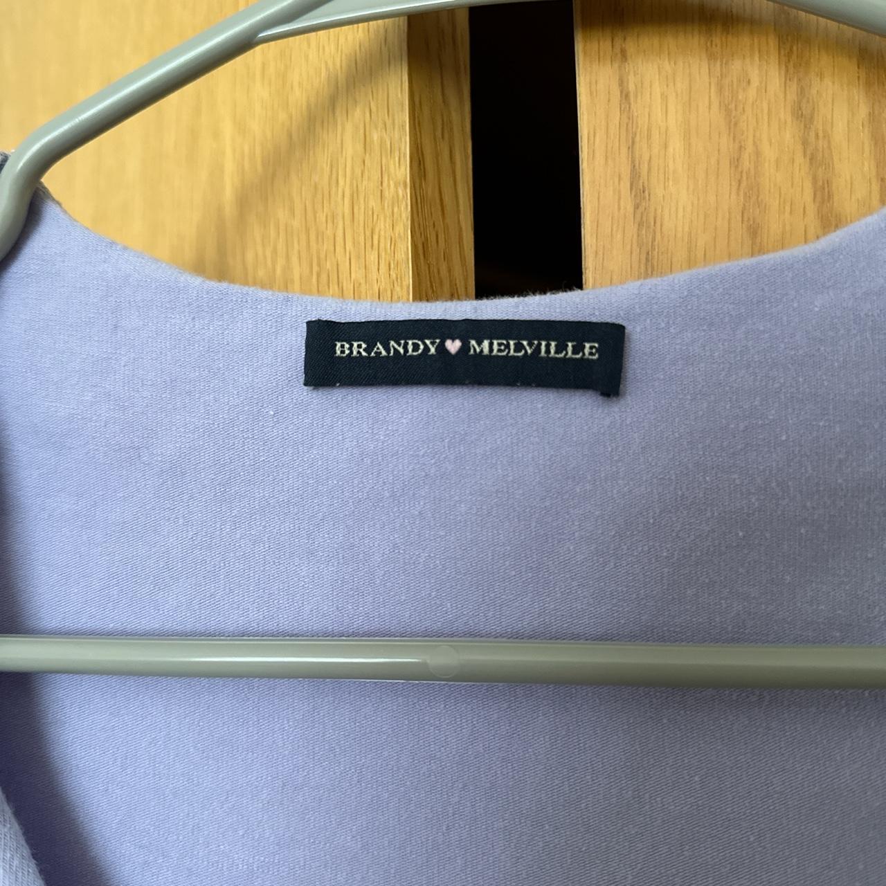 Brandy Melville Purple Gina top no long sold online!... Depop