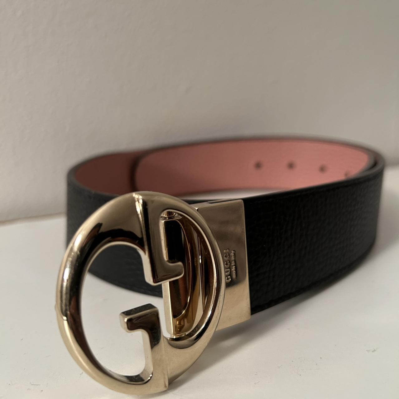 Gucci belt hot sale reversible womens