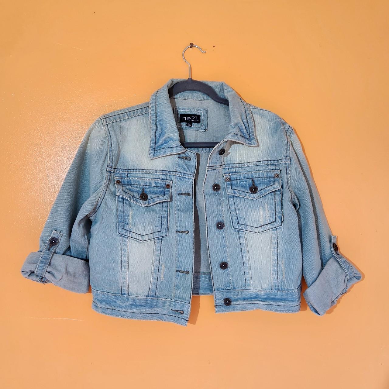 Rue 21 best sale blue jean jacket