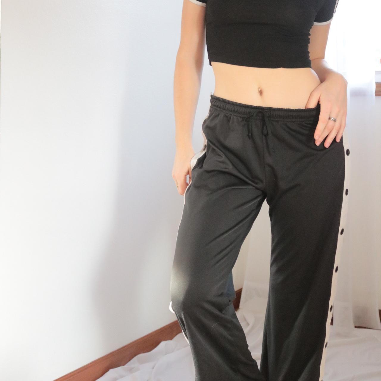 パンツ 90s 00s Nike Side Piping Track Pants Rare Vintage NIKE Team Sports Small Swoosh Joggers Track