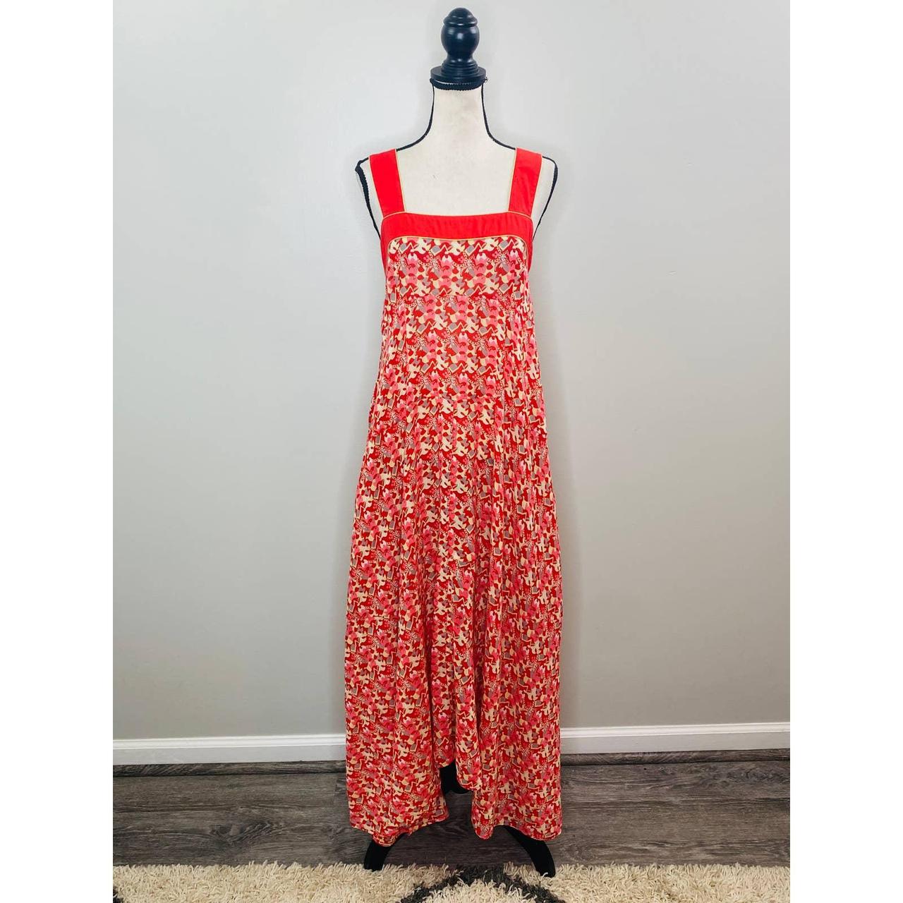 French connection hotsell red maxi dress