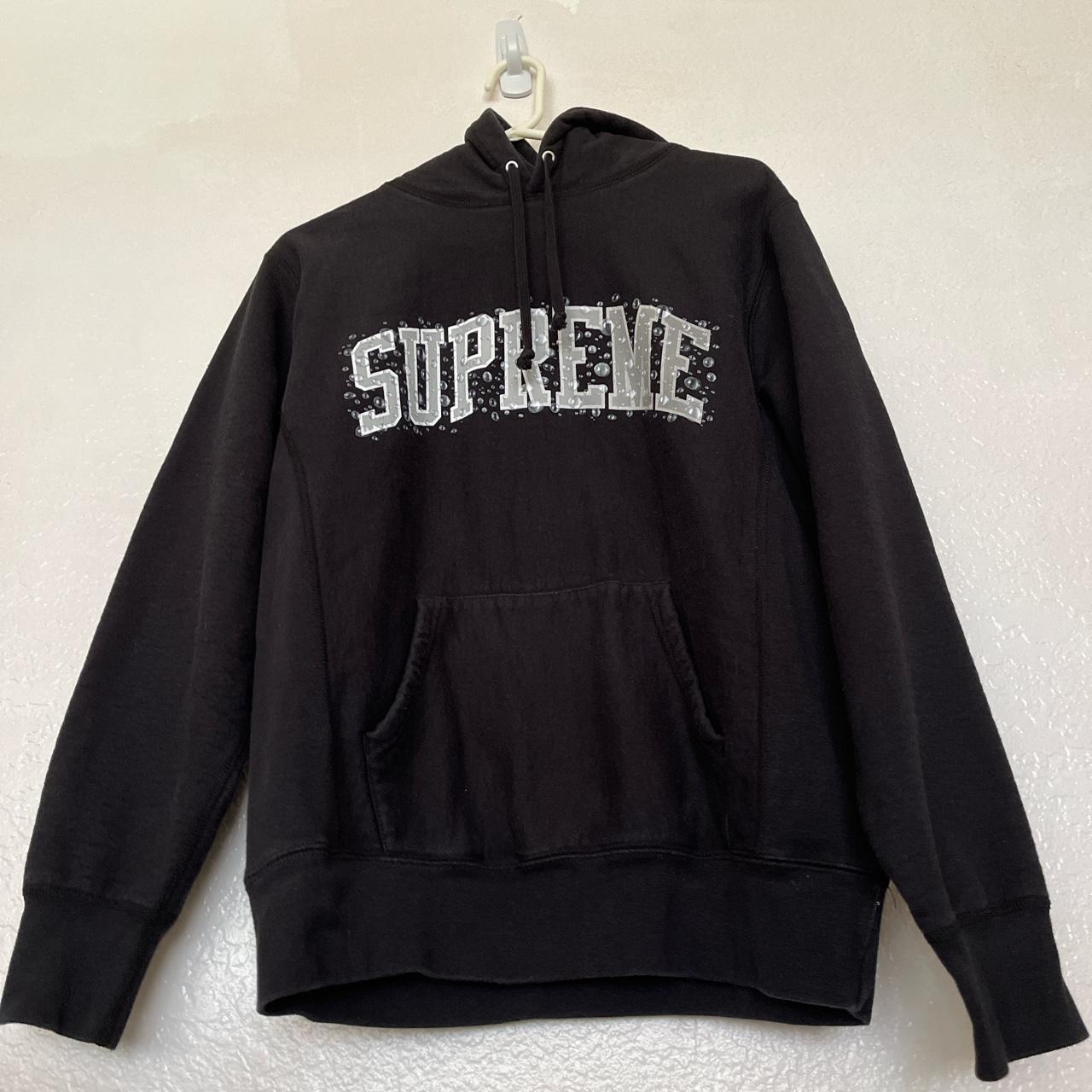 Supreme Water Arc Bubble Hoodie black size M