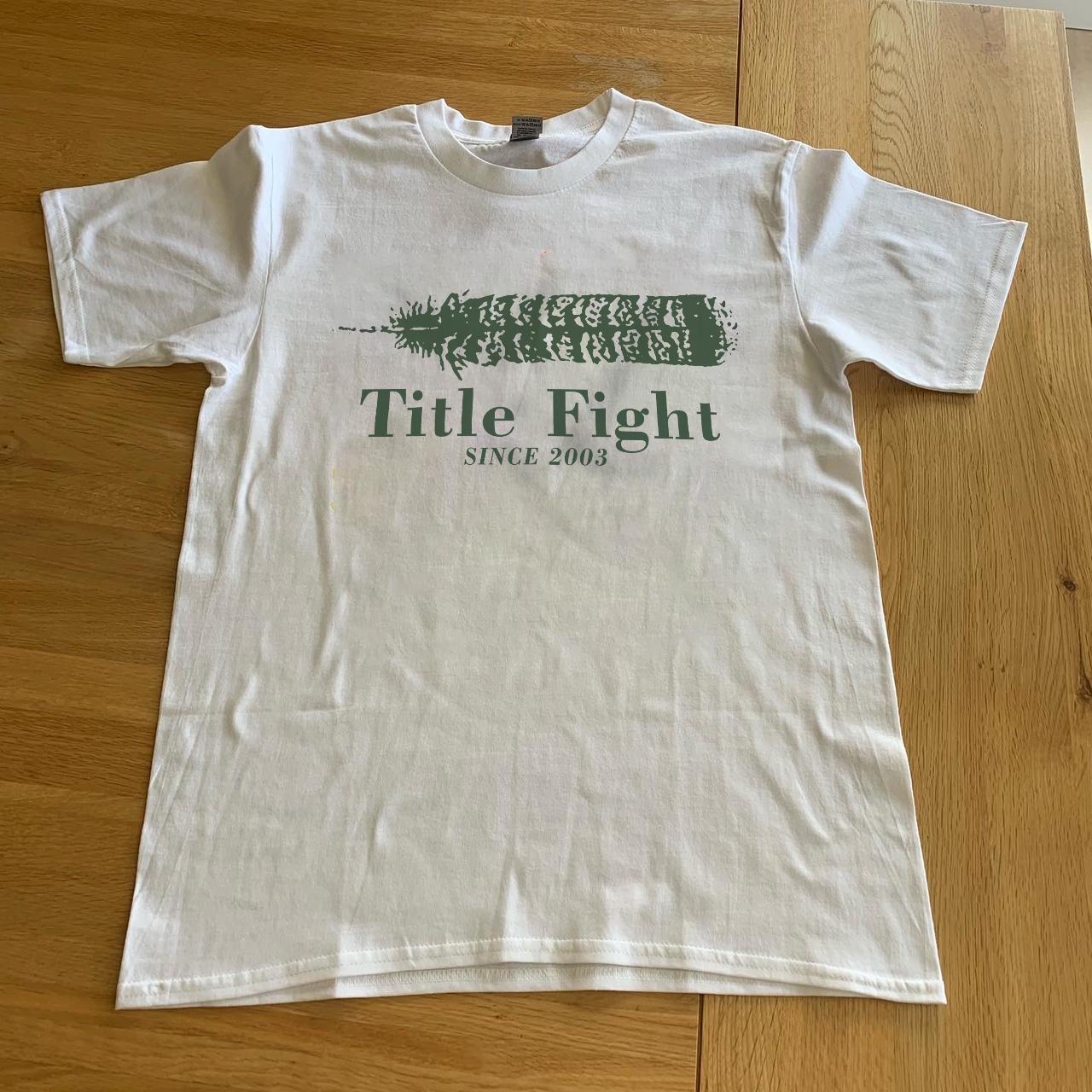 title fight 2003 shirt Brand new heavy cotton... - Depop