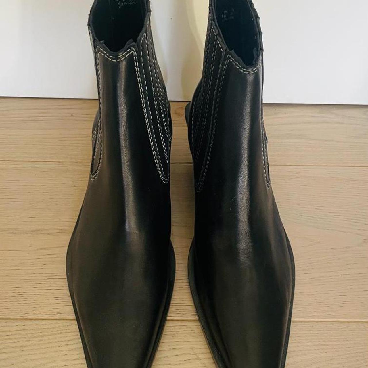 Asra Women's Black Boots | Depop