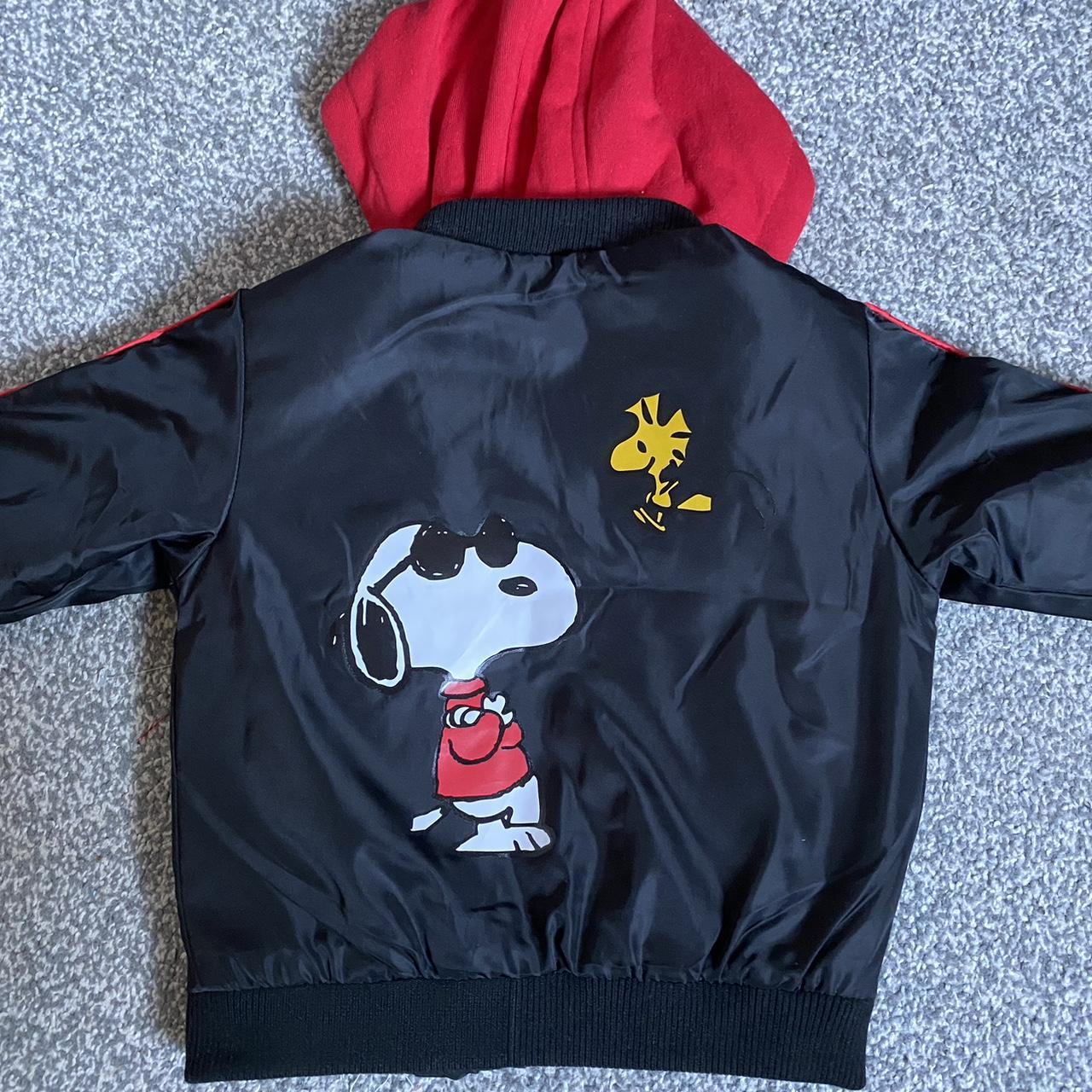 Boys Snoopy peanuts bomber jacket (detachable... Depop