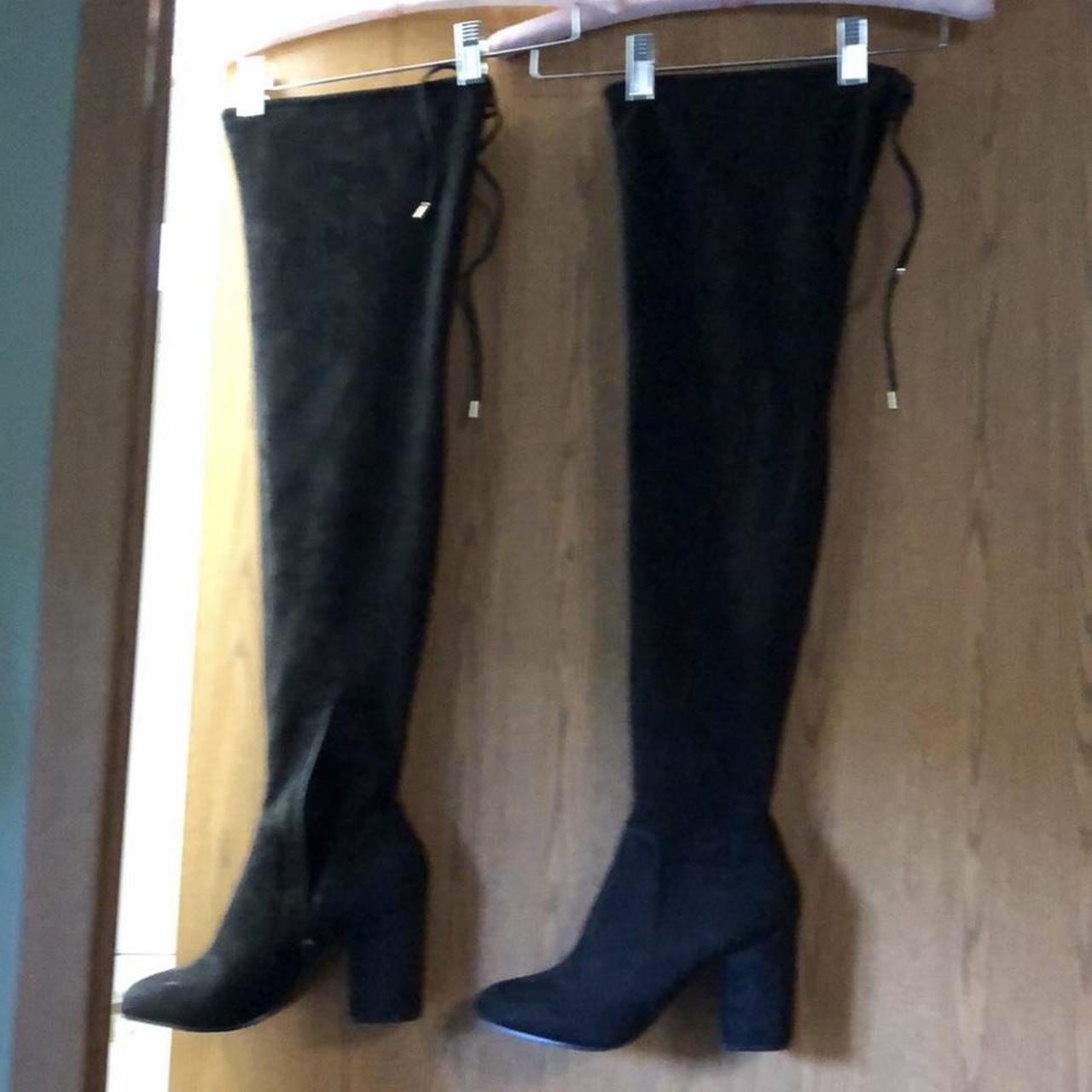 Christian siriano over the cheap knee boots