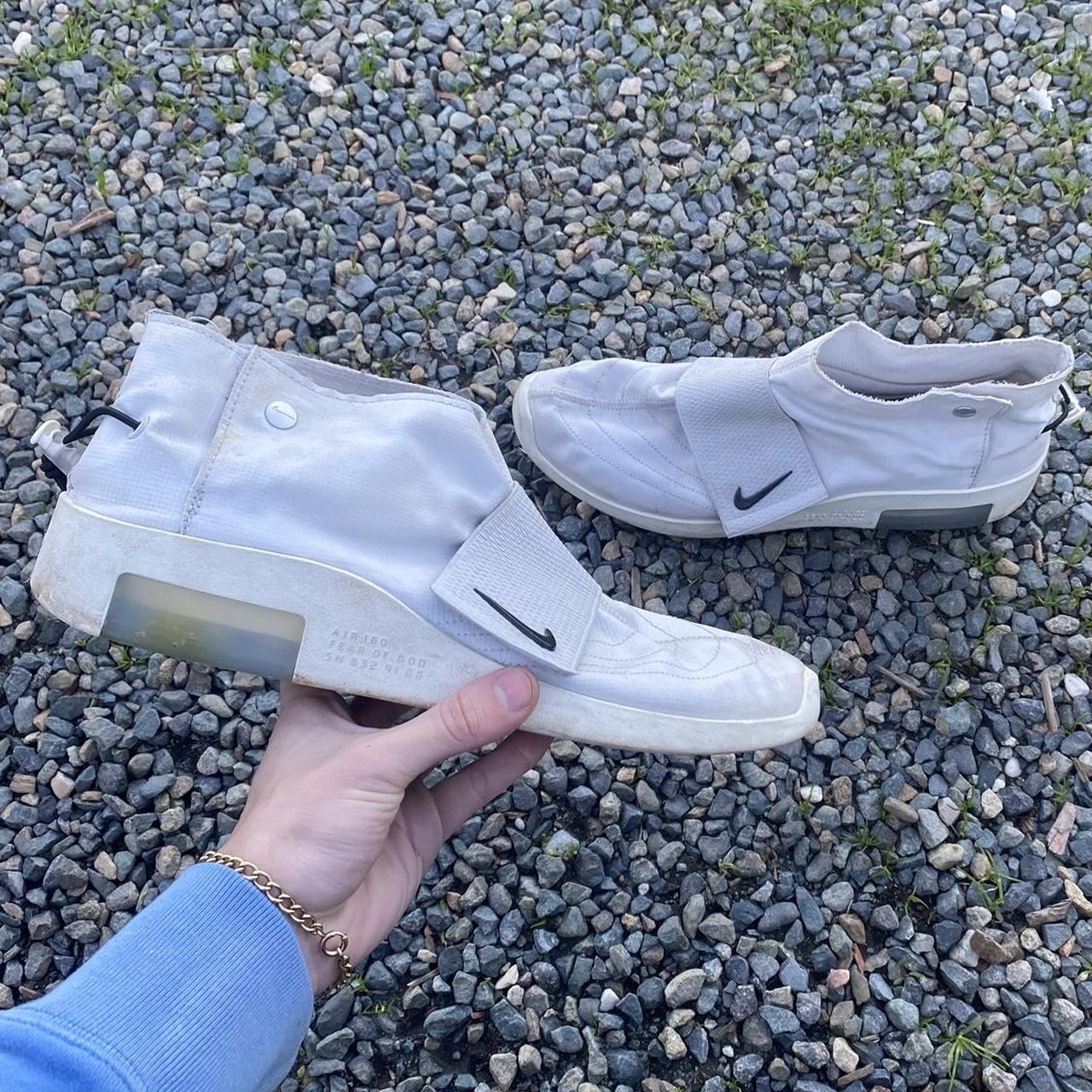 Fear of God Men's Grey and White Trainers