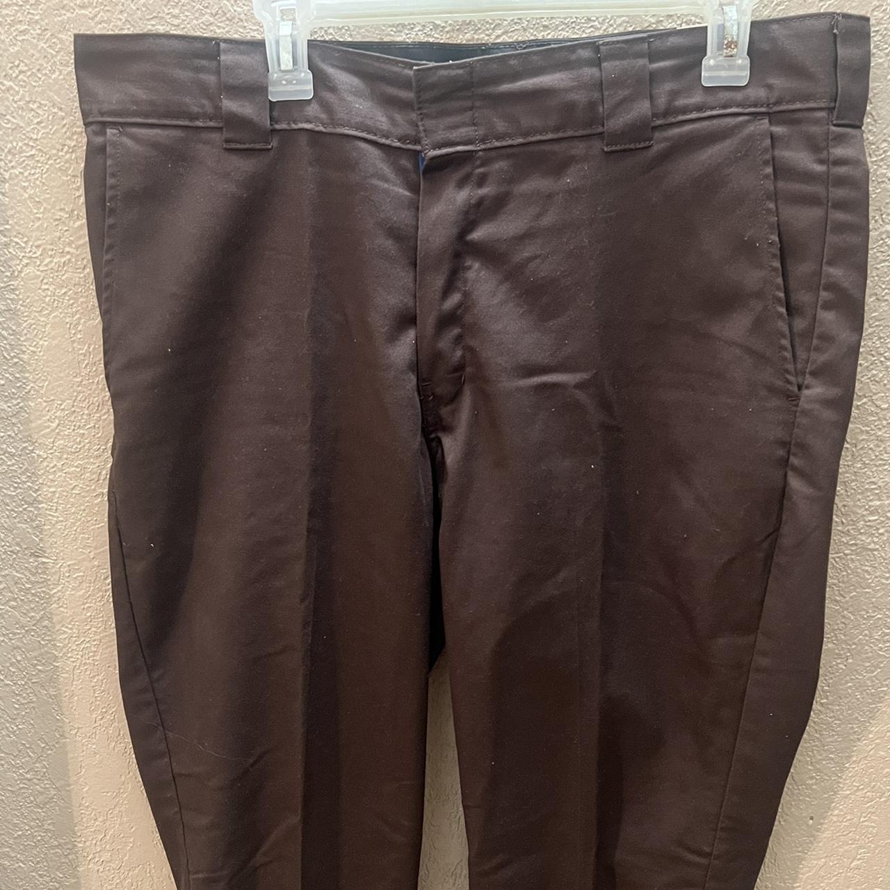 Brown dickies size 36 can fit 34 also - Depop