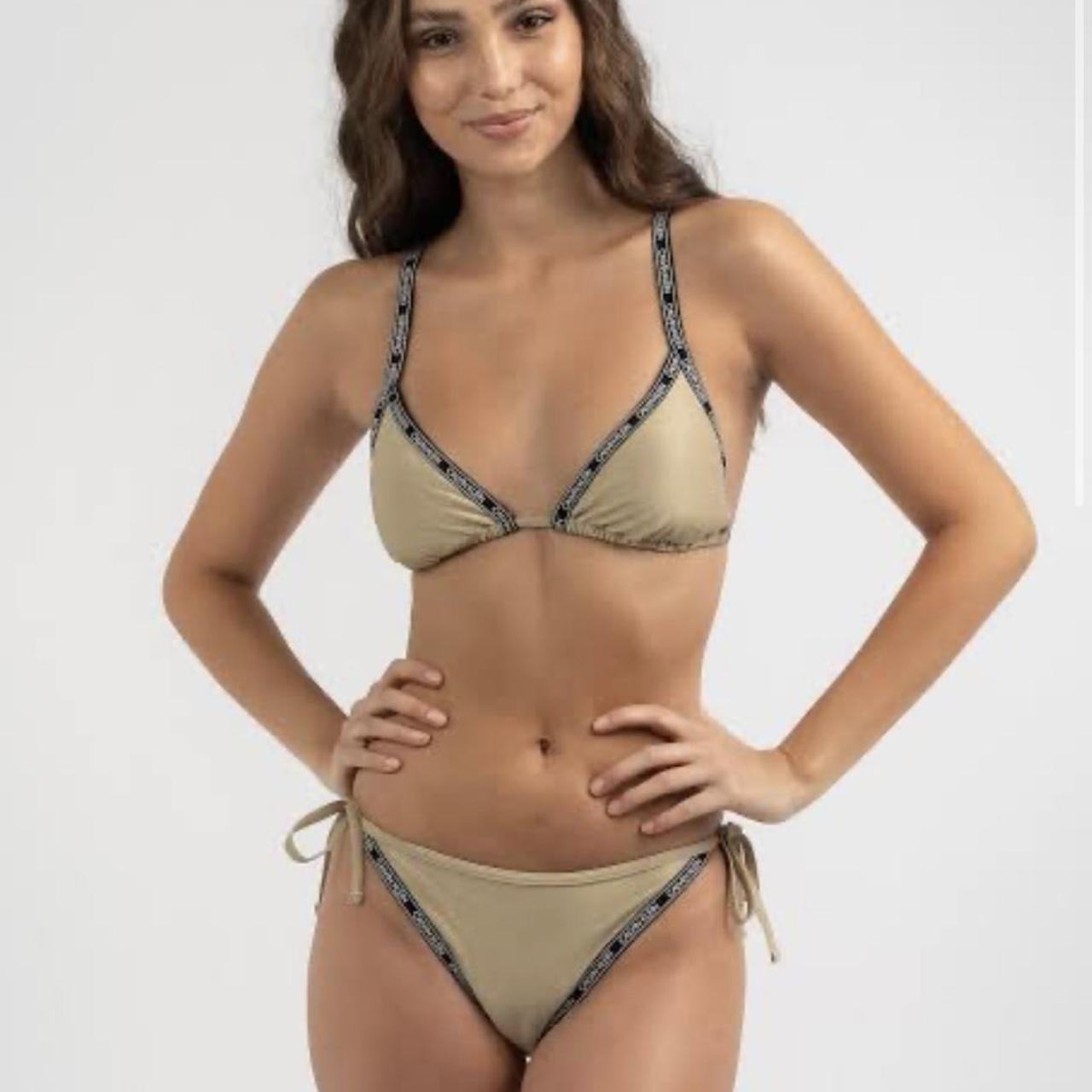 Black and gold calvin klein best sale bikini