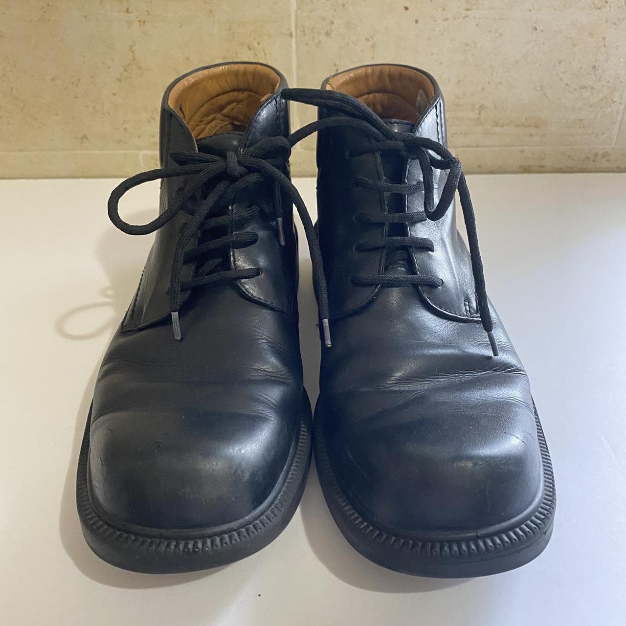 Ecco City Mens 43 Black Leather Chukka Boots Square. Depop