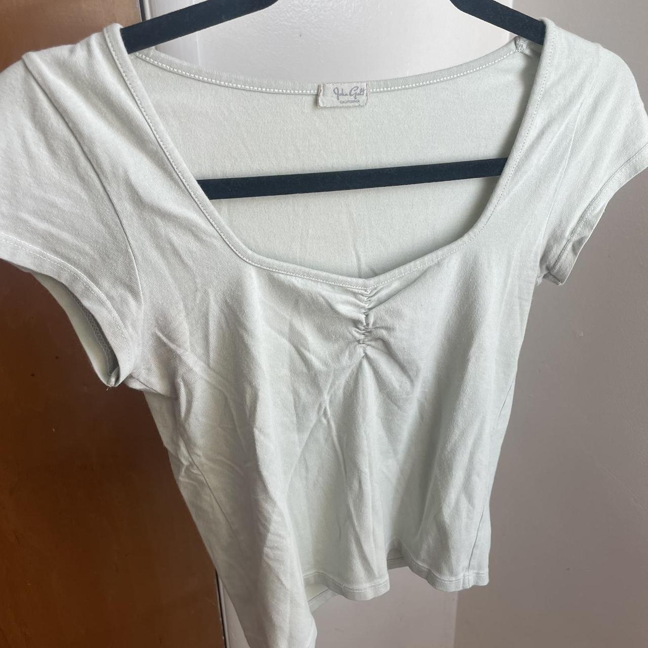 brandy melville mabel top in white