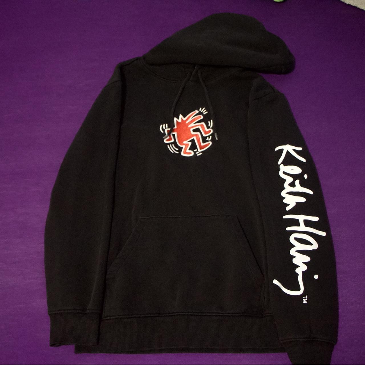 Keith Haring White, Black and Red Sweatshirt