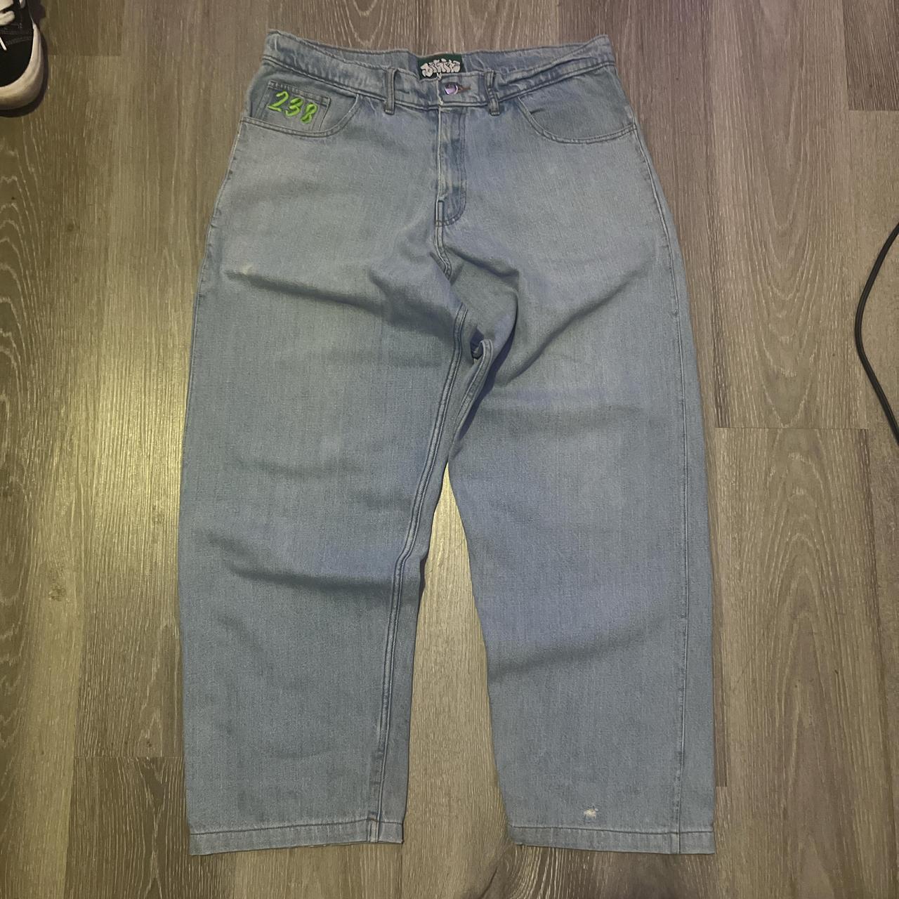 Digits 238 Robo Denim Pants size M good... - Depop