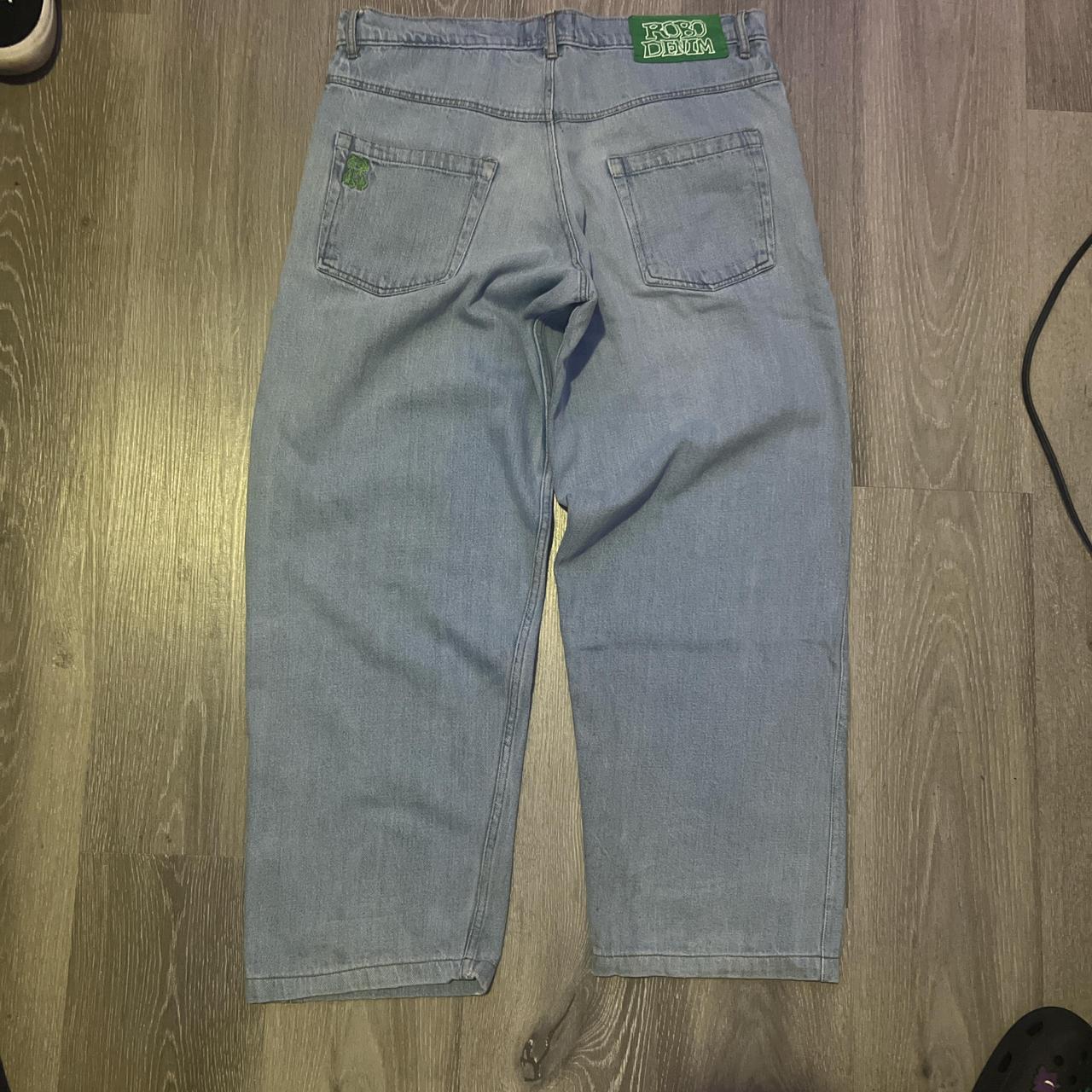 Digits 238 Robo Denim Pants size M good... - Depop