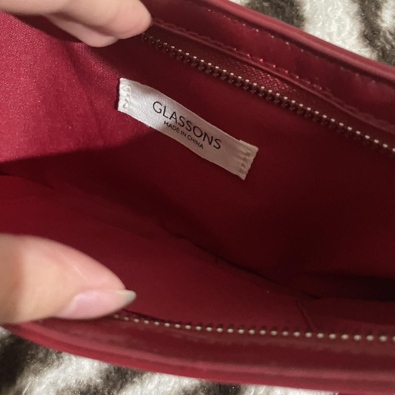 Selling red glassons bag brand new only worn twice... - Depop