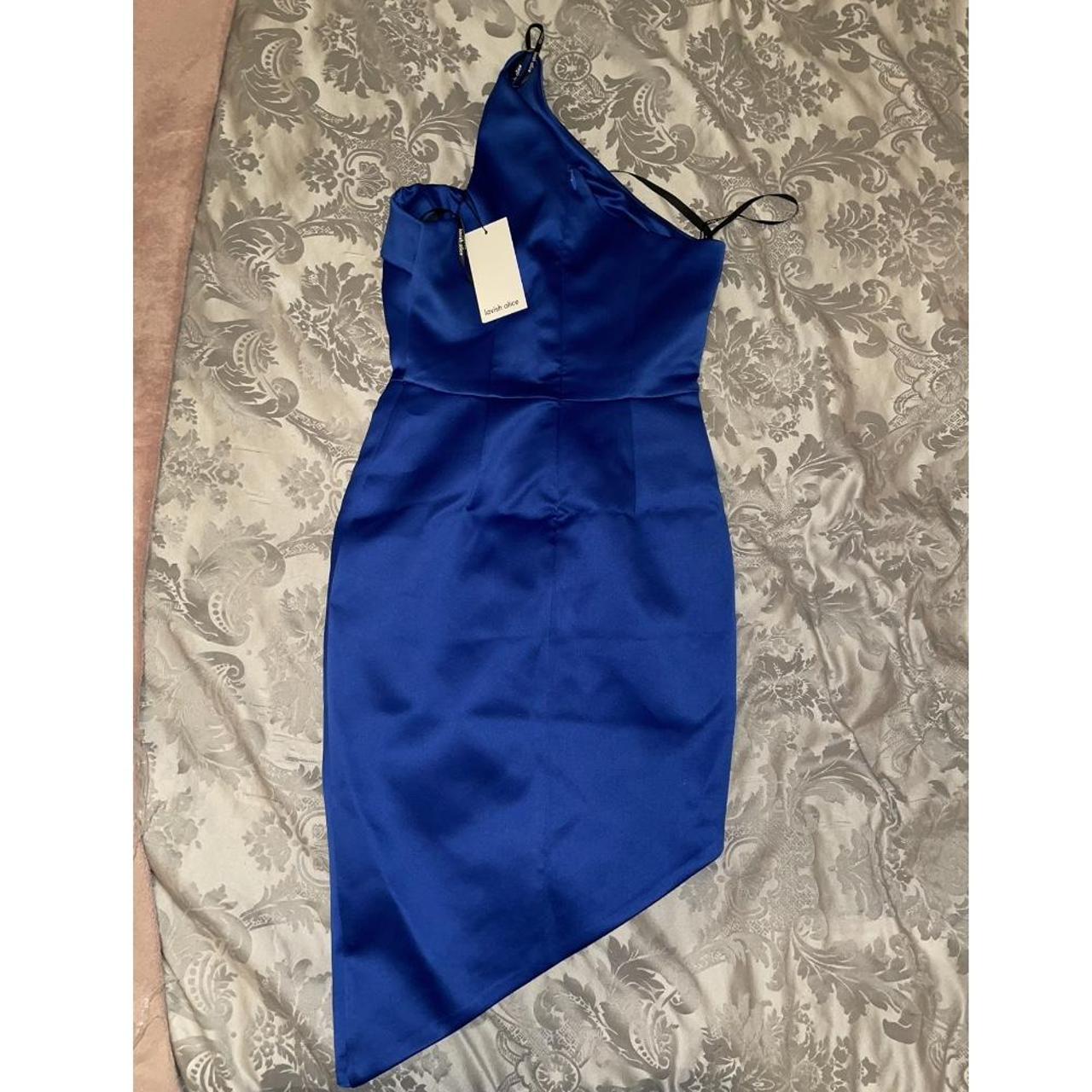 Lavish Alice blue midi dress Size 8 Brand new with... - Depop