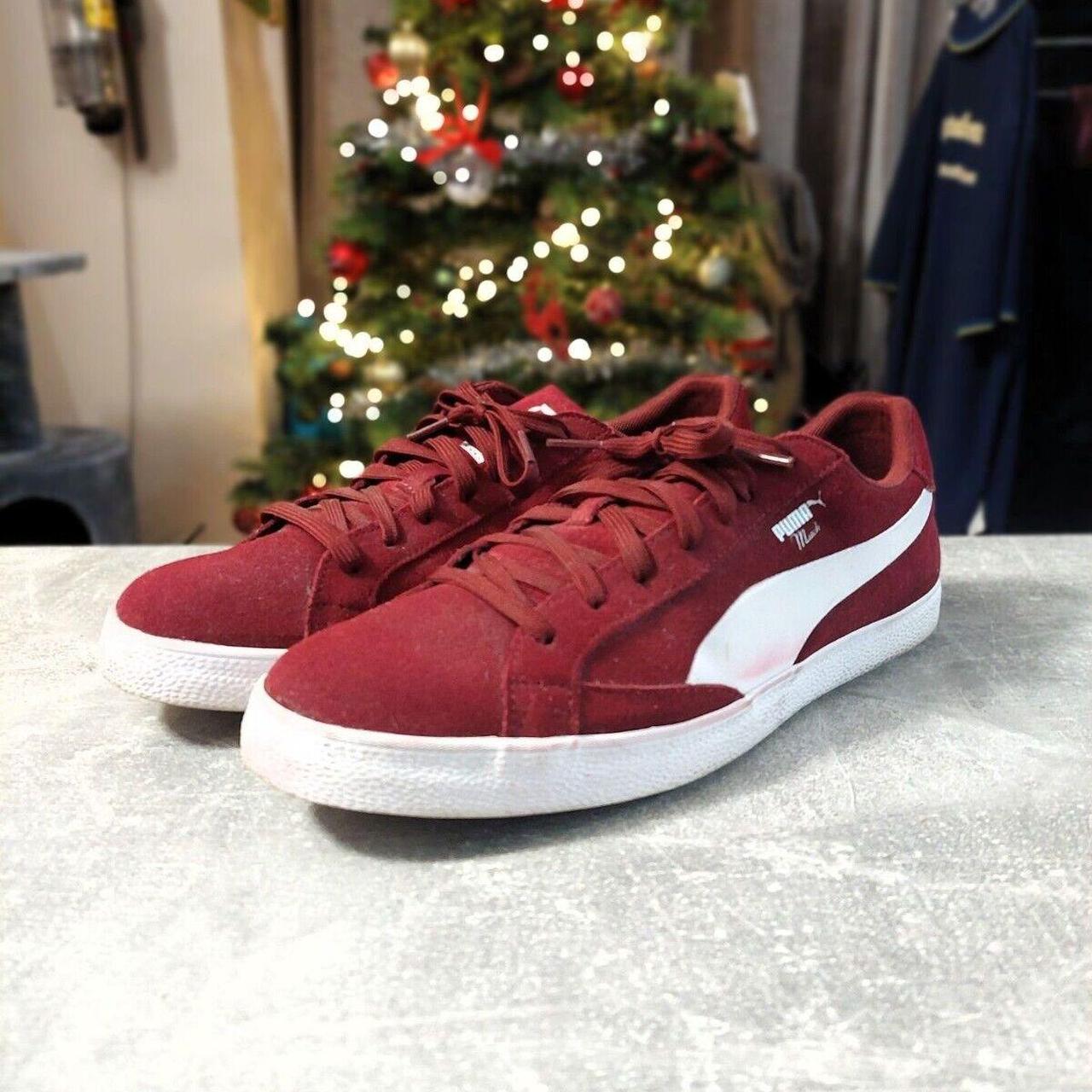 Burgundy pumas men's hotsell