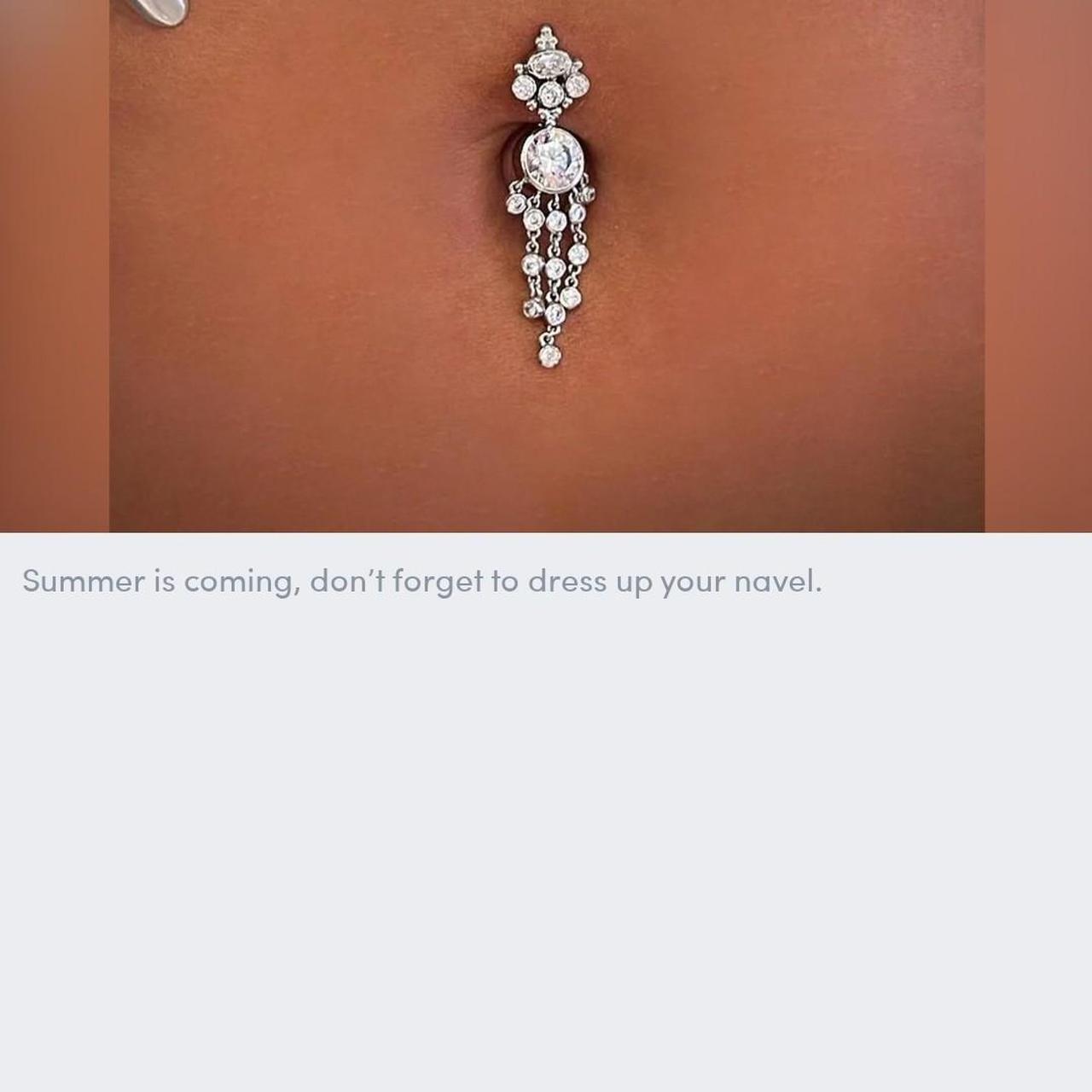 Maria tash on sale navel piercing