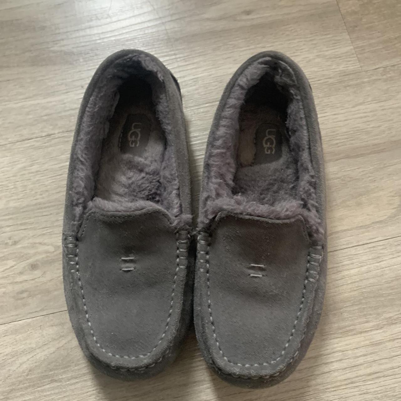 Ugg ansley slippers on sale grey