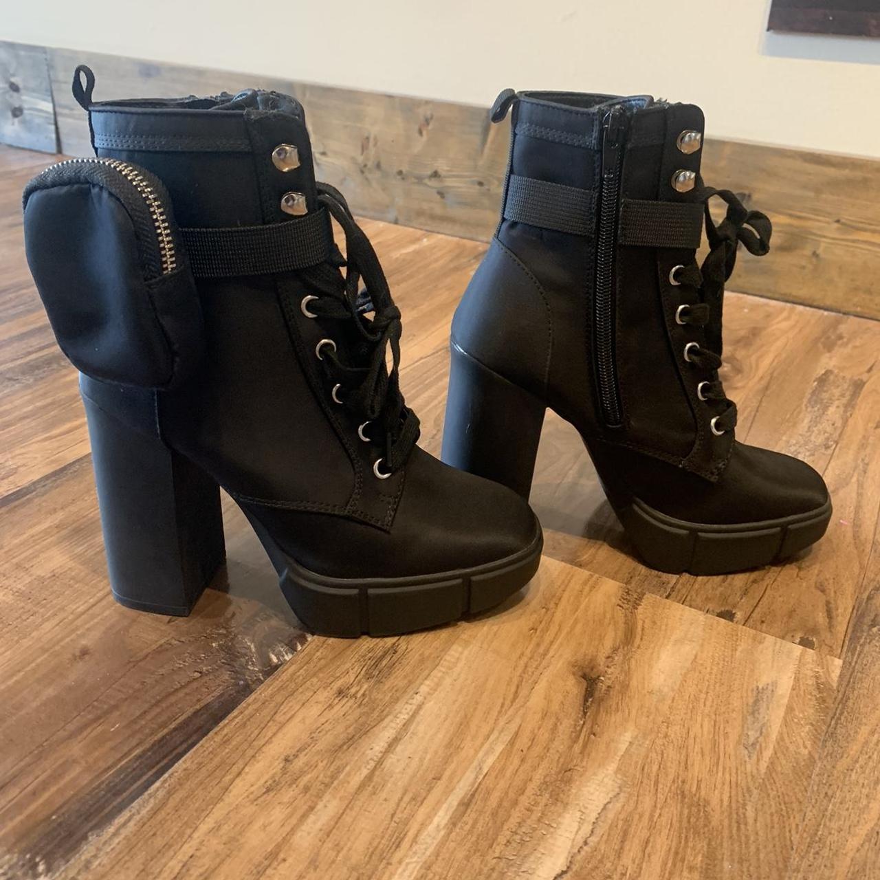steve madden boots zipper