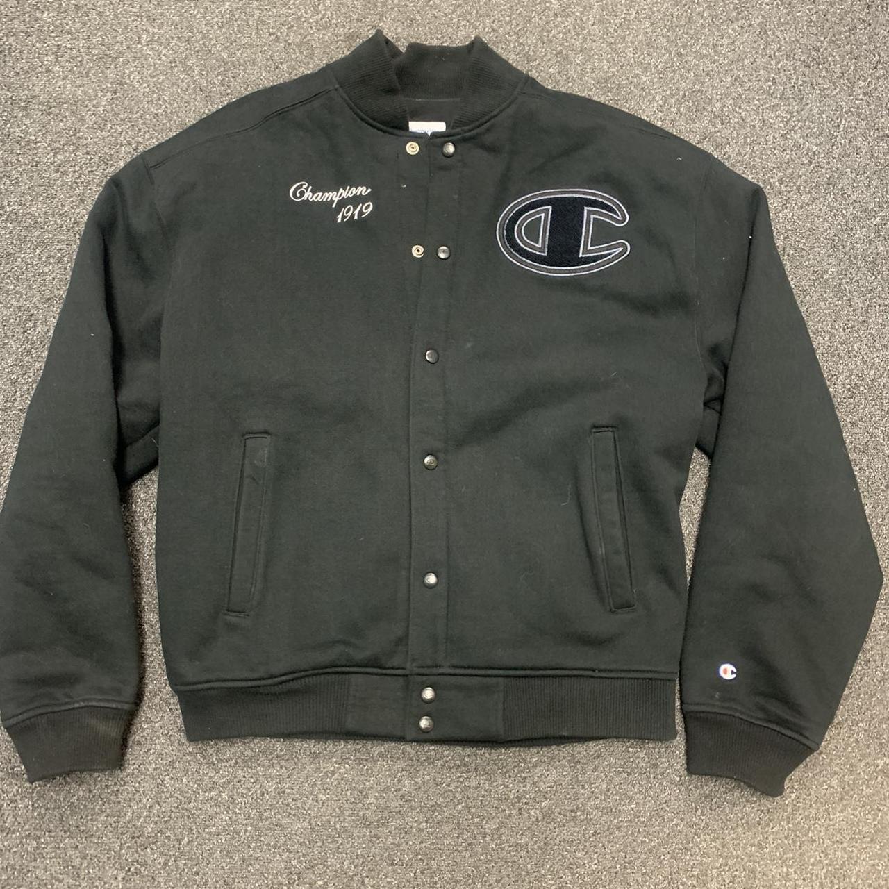 Champion varsity bomber discount jacket