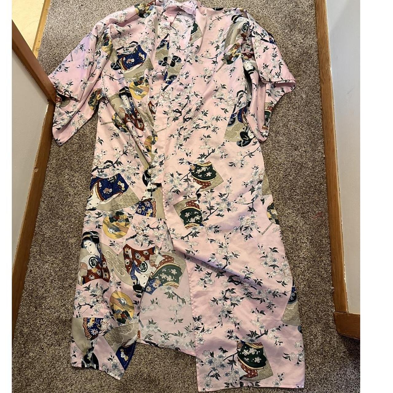 chinese pink robe #chineserobe #robe... - Depop