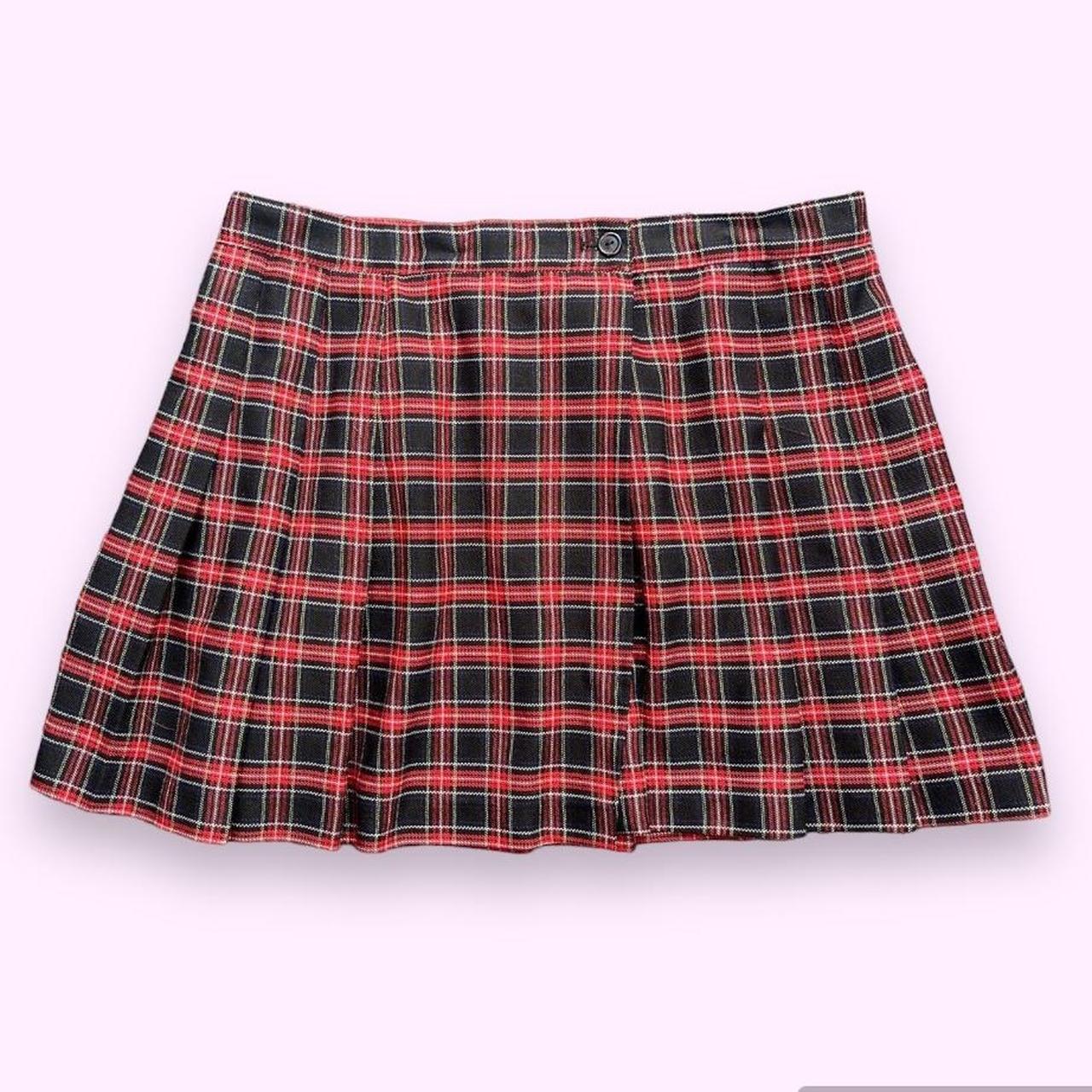 Joules Women's Red and Black Skirt