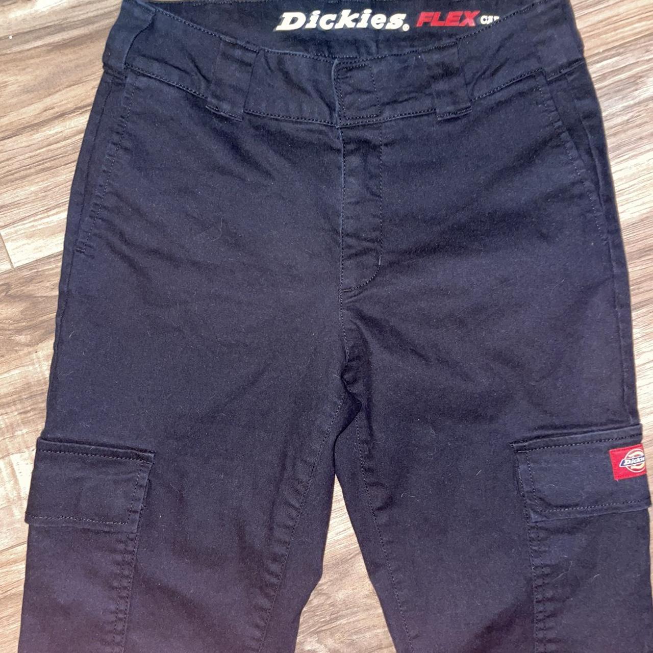 Black Dickies flex cargo pants really nice staple.... - Depop