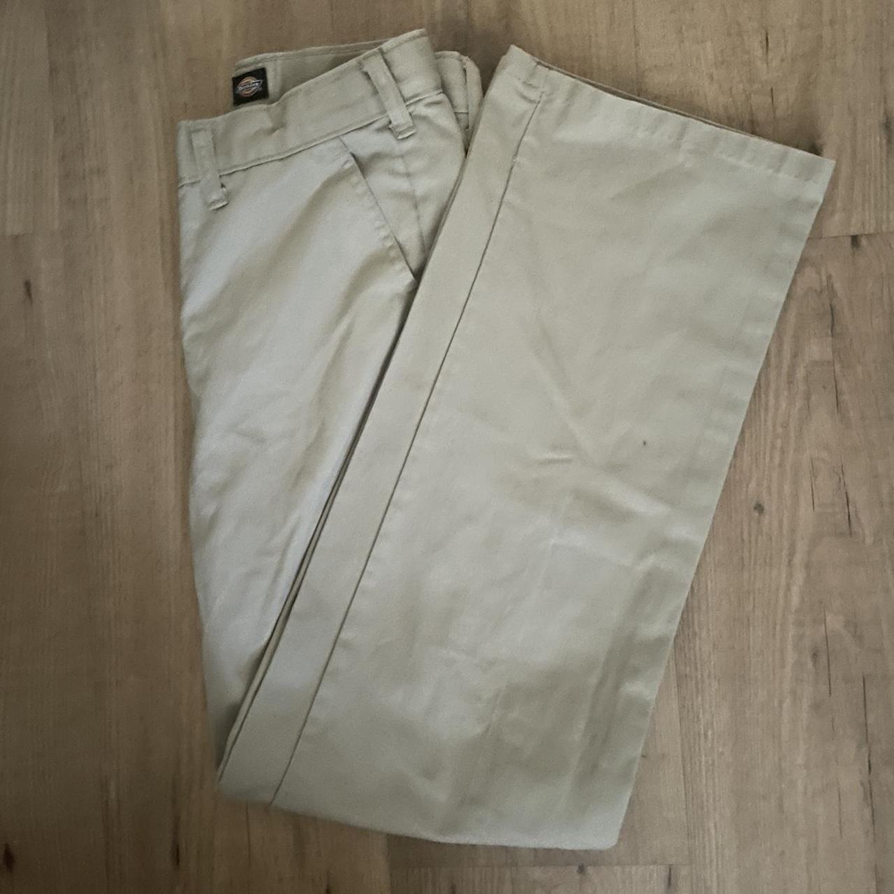 Light brown dickies pants size 14 really nice... - Depop