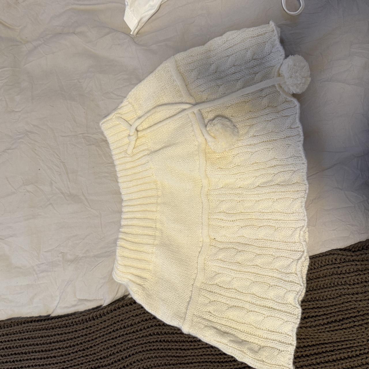 Women's Skirt - Cream/White - XS – White/cream mi… - image 1