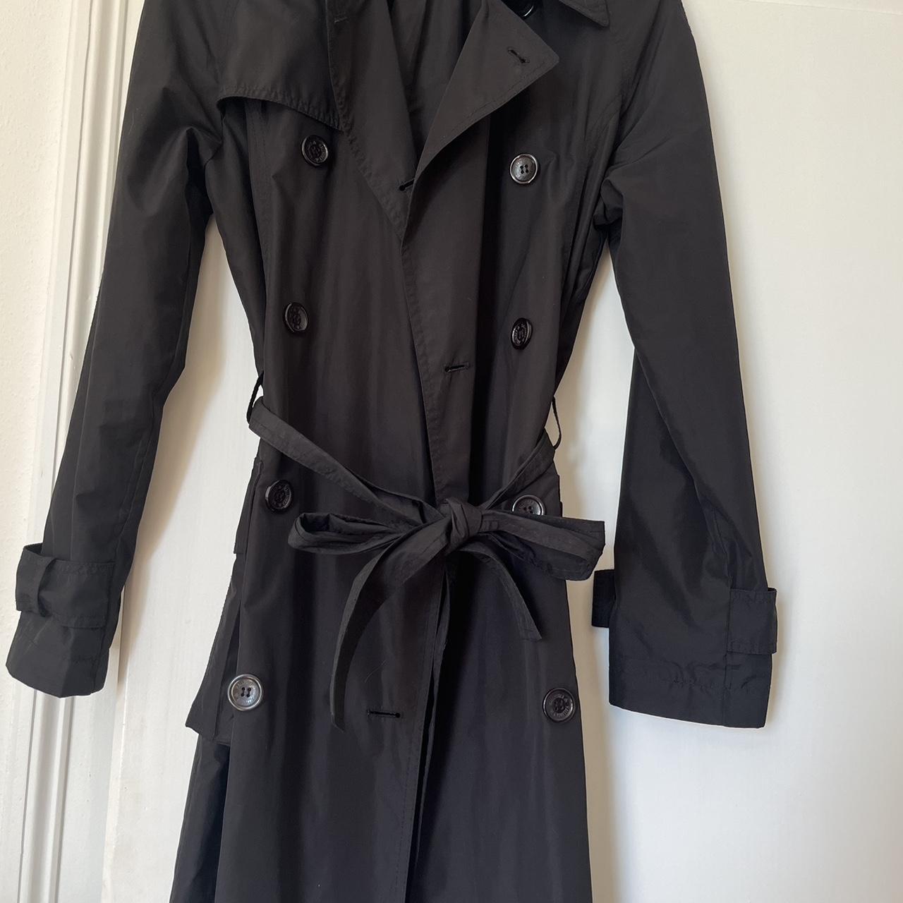 Trenchcoat Hallhuber Trench Hallhuber Trenchcoat Schwarz Depop